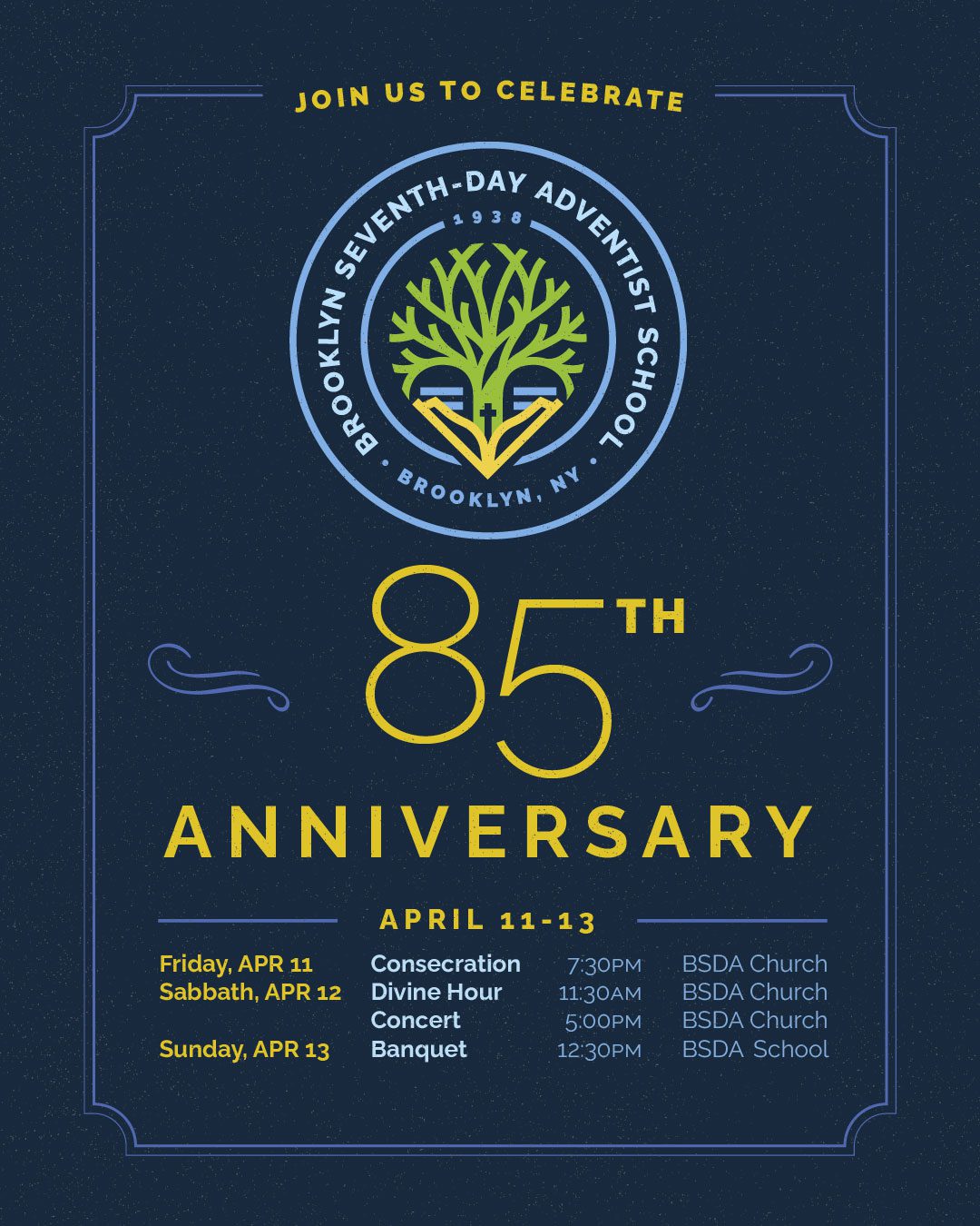 85th Anniversary Celebration