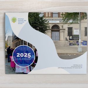 Brooklyn SDA School 2025 Wall Picture Calendar